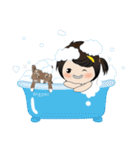 Vivi with lovely Sis ＆ Cat.[EN]（個別スタンプ：37）