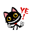 Blake is laughing cat（個別スタンプ：34）