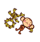 ばななは おやつに入るんですか？（個別スタンプ：19）
