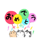 3匹の猫生活 2（個別スタンプ：40）