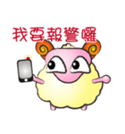 羊-若い笑顔をピックアップ A（個別スタンプ：9）