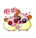 羊-若い笑顔をピックアップ A（個別スタンプ：10）