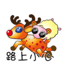 羊-若い笑顔をピックアップ A（個別スタンプ：31）