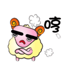 羊-若い笑顔をピックアップ A（個別スタンプ：38）