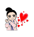Ladies and guards-TangDynasty2 <chinese>（個別スタンプ：22）