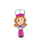 Let's enjoy cooking ！！（個別スタンプ：34）