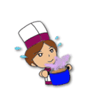 Let's enjoy cooking ！！（個別スタンプ：38）