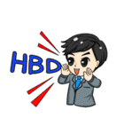 P'Peng : Happy Birthday 2024（個別スタンプ：1）