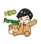 P'Peng : Happy Birthday 2024（個別スタンプ：34）