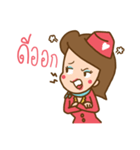 Air Hostess Life（個別スタンプ：14）