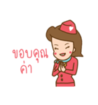 Air Hostess Life（個別スタンプ：19）