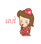 Air Hostess Life（個別スタンプ：23）