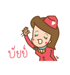 Air Hostess Life（個別スタンプ：24）