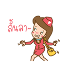 Air Hostess Life（個別スタンプ：25）