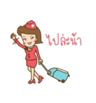 Air Hostess Life（個別スタンプ：27）