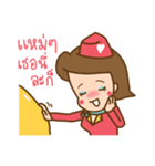 Air Hostess Life（個別スタンプ：32）