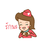 Air Hostess Life（個別スタンプ：37）