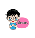 The innocent boy (EN)（個別スタンプ：19）