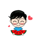 The innocent boy (EN)（個別スタンプ：21）
