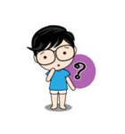 The innocent boy (EN)（個別スタンプ：34）