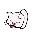 ねこ＆いぬ、二匹は仲良し（個別スタンプ：21）