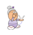 Funny grandma ！（個別スタンプ：29）