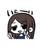 全休符目ちゃんスタンプ（個別スタンプ：5）