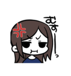 全休符目ちゃんスタンプ（個別スタンプ：6）