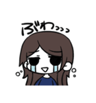 全休符目ちゃんスタンプ（個別スタンプ：7）