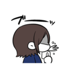 全休符目ちゃんスタンプ（個別スタンプ：18）