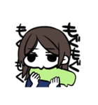 全休符目ちゃんスタンプ（個別スタンプ：27）