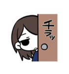 全休符目ちゃんスタンプ（個別スタンプ：28）