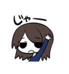 全休符目ちゃんスタンプ（個別スタンプ：36）