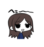 全休符目ちゃんスタンプ（個別スタンプ：38）