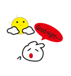スモールうさぎ（個別スタンプ：3）