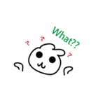 スモールうさぎ（個別スタンプ：5）