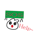 スモールうさぎ（個別スタンプ：6）