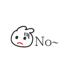 スモールうさぎ（個別スタンプ：7）