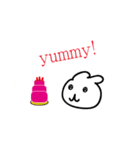 スモールうさぎ（個別スタンプ：8）