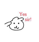 スモールうさぎ（個別スタンプ：32）