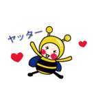 Honey Honey Bee_2（個別スタンプ：9）