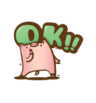 Piggy Briefly (EN)（個別スタンプ：5）