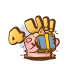 Piggy Briefly (EN)（個別スタンプ：27）