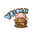 Piggy Briefly (EN)（個別スタンプ：31）