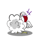 fantail pigeon（個別スタンプ：24）