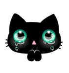 黒い子猫（個別スタンプ：11）