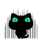 黒い子猫（個別スタンプ：35）