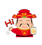 Fortune God loves you~（個別スタンプ：8）