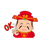 Fortune God loves you~（個別スタンプ：10）