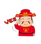 Fortune God loves you~（個別スタンプ：35）